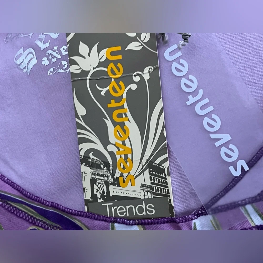 Women’s Tshirt Short Sleeve purple Color Size 1 - Picture 9 of 13